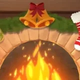 Cozy Fireplace Banner