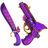 Purple Flutter Set