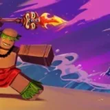 Tiki Warrior Banner
